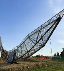La escultura "Prato88" de Mauro Staccioli vuelve al Centro Pecci después de quince años