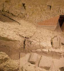 Florence, les fouilles du Palazzo Vecchio avec les vestiges du théâtre romain sont à nouveau ouvertes après cinq ans.