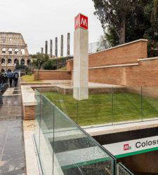 Rome, M&eacute;tro C : inauguration des deux nouvelles stations mus&eacute;es Colosseo/Fori Imperiali et Porta Metronia