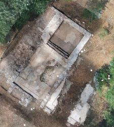 Frosinone, neue Entdeckungen und Ausbesserungsarbeiten an den römischen Thermen am Fluss Cosa