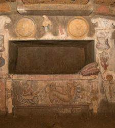 Cerveteri, extraordinarias aperturas de la Tumba de los Relieves: podrá entrar en la obra maestra del arte funerario etrusco