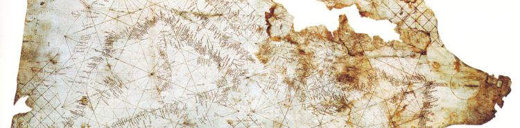 Die Carta Pisana, die erste Seekarte des Mittelmeers: ein Meisterwerk der antiken Kartographie