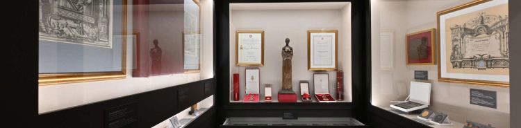 The museography of thematics at the National Gallery of Serbian Art in Novi Sad.