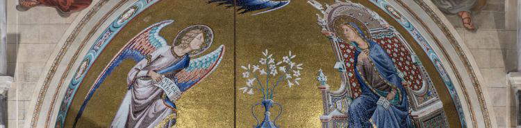 Eine neue Technik in der Geschichte der Mosaike: Die Verkündigung im Dom von Pisa
