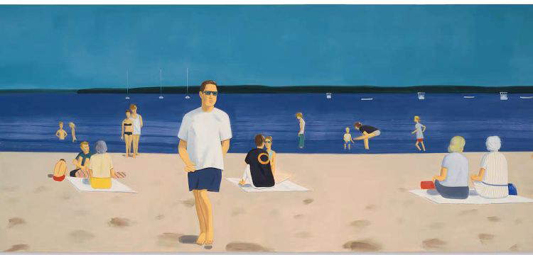 Die Strände von Alex Katz, der Sommer, der nie endet