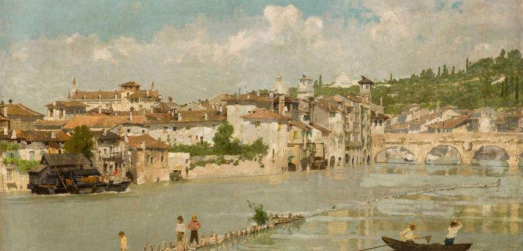 Vom Gardasee zum Valpolicella, die Veroneser Landschaft in den Werken der Meister des 19. und 20. Jahrhunderts