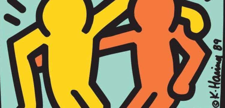 Best Buddies de Keith Haring: una oda al concepto universal de amistad