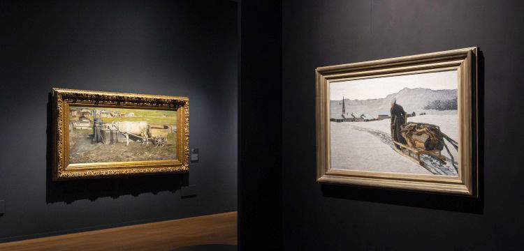 The true face of Giovanni Segantini, between nature and idea. What the exhibition in Bassano del Grappa looks like.