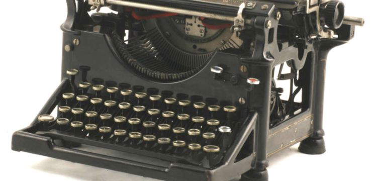 Underwood nº 5: la máquina de escribir que revolucionó el arte de escribir