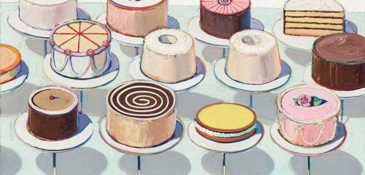 Wayne Thiebaud, il pittore dell'America zuccherata