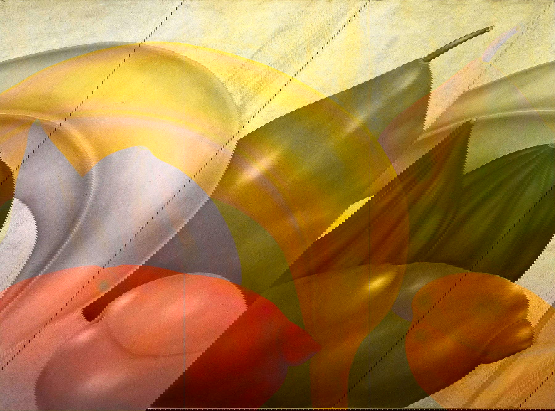 Guglielmo Aschieri, Sin título (óleo sobre chapa, 270x360 cm)