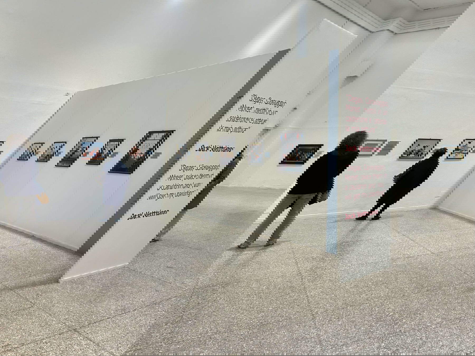 常设博物馆杰克-维特里亚诺展览的布置。照片：Francesca Gigli