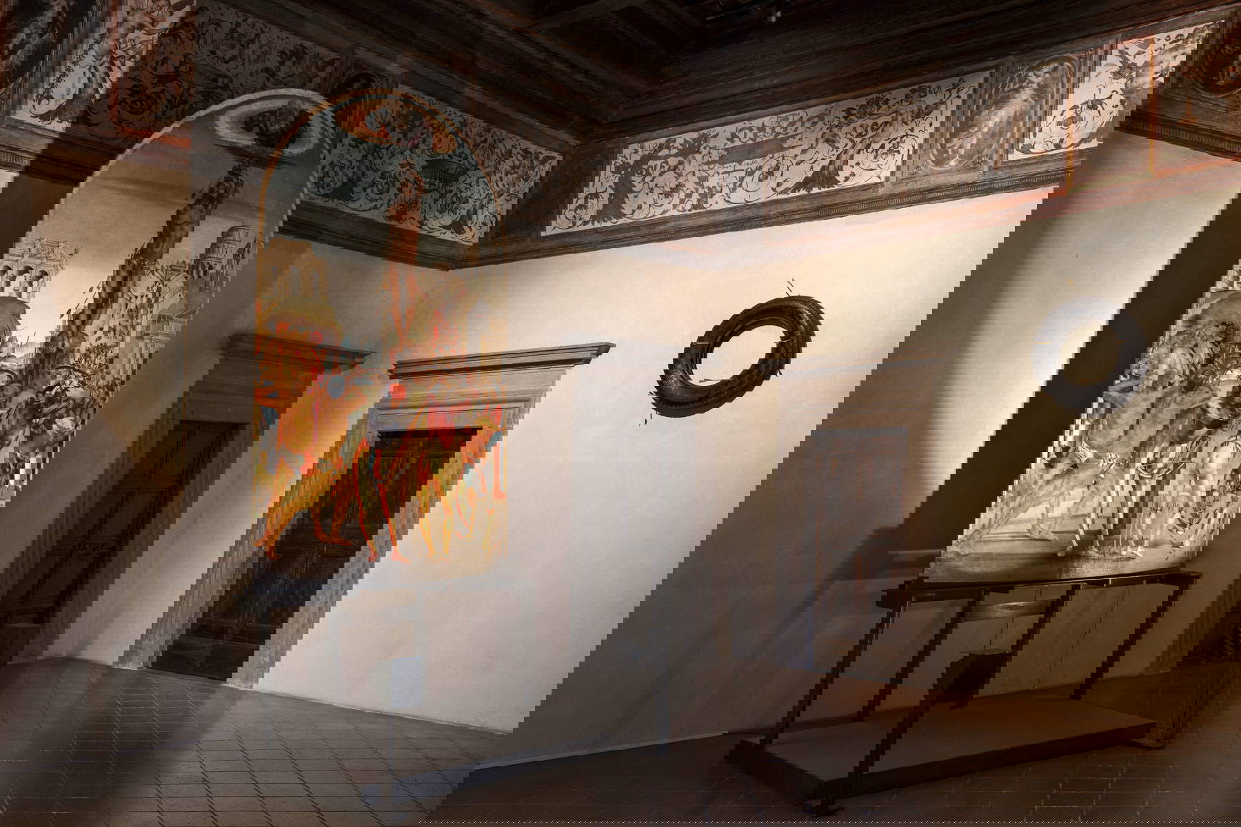 Paolo Canevari, God Year, Pinacoteca Citt&agrave; di Castello, 2025. Photo: Ilaria Lagioia and Pierpaolo Lo Giudice