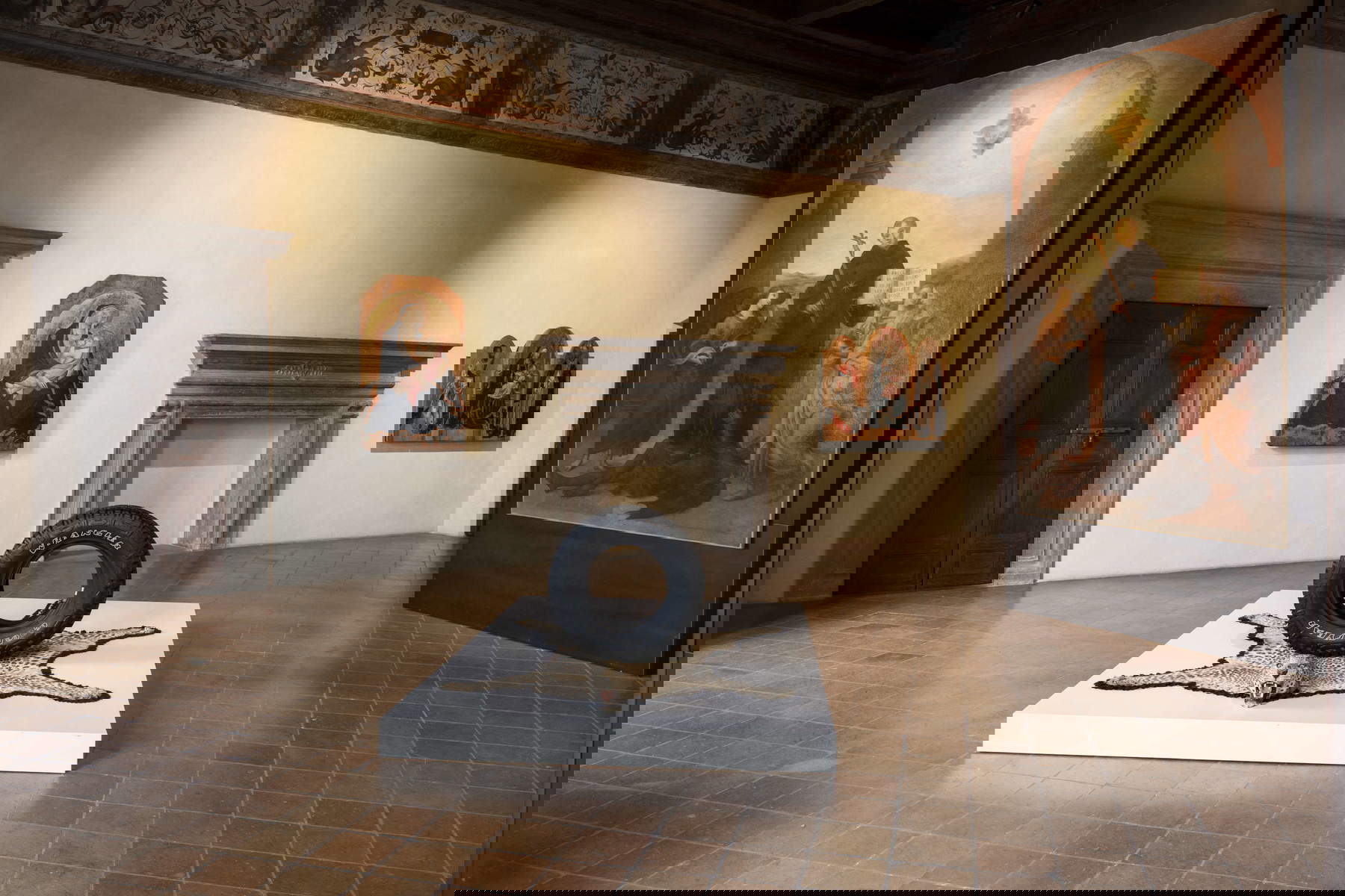 Paolo Canevari, God Year, Pinacoteca Citt&agrave; di Castello, 2025. Photo: Ilaria Lagioia and Pierpaolo Lo Giudice