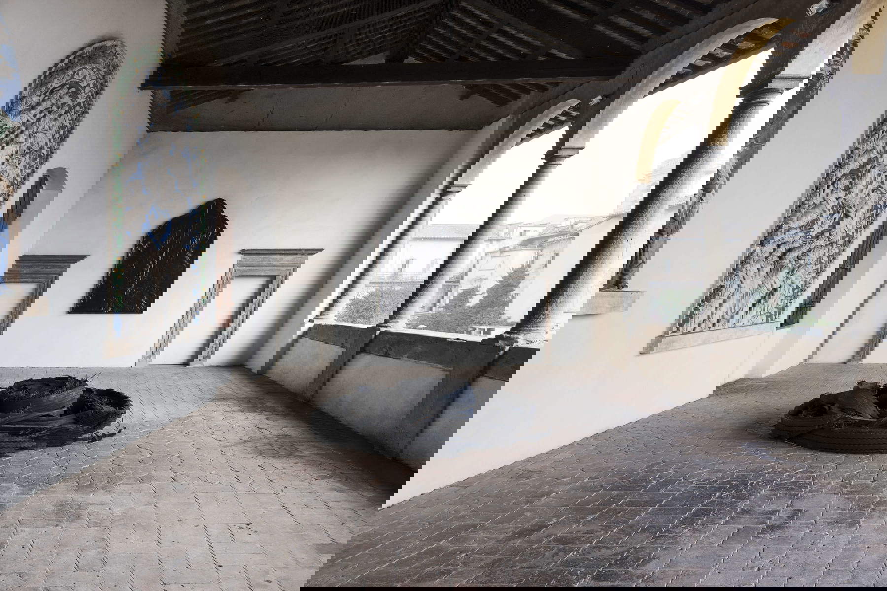 Paolo Canevari, God Year, Pinacoteca Citt&agrave; di Castello, 2025. Photo: Ilaria Lagioia and Pierpaolo Lo Giudice