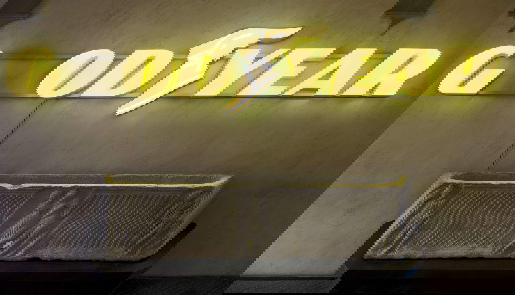 Paolo Canevari, God Year, Pinacoteca Citt&agrave; di Castello, 2025. Photo: Ilaria Lagioia and Pierpaolo Lo Giudice