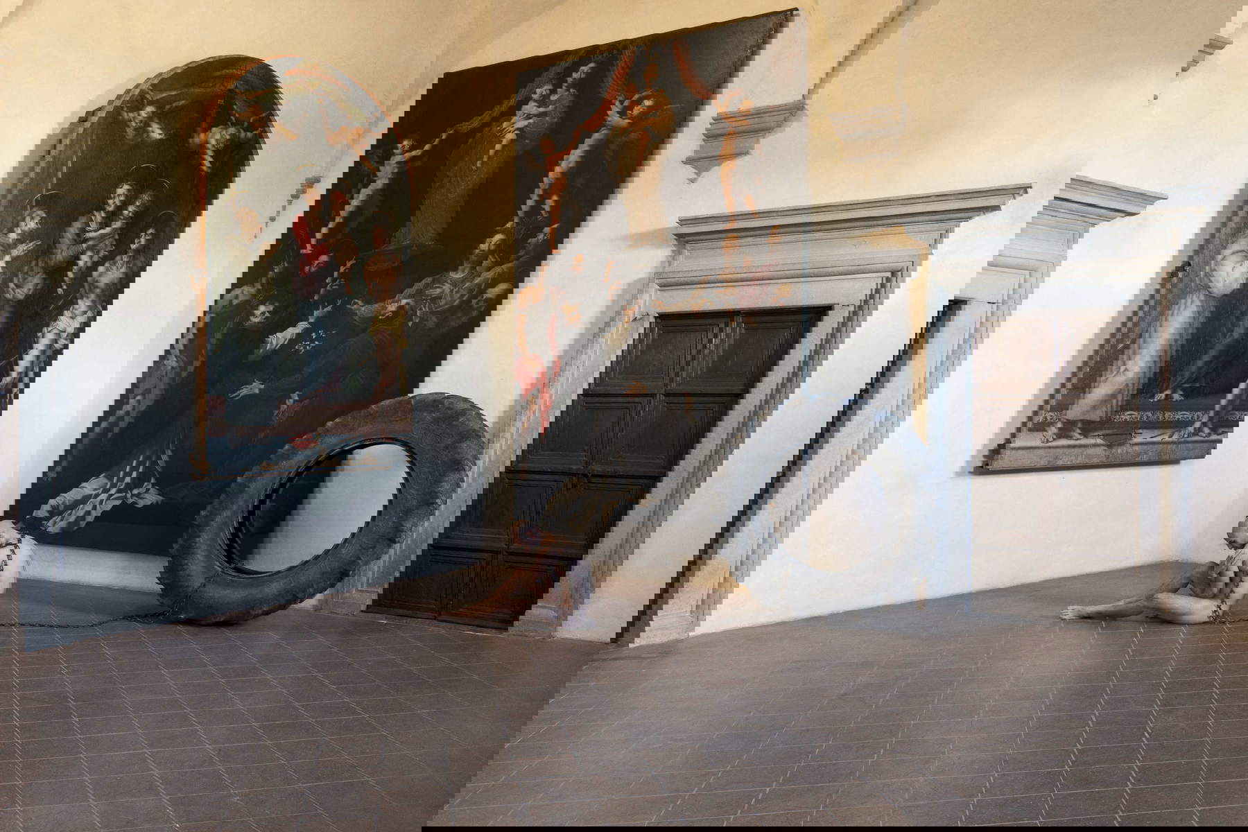 Paolo Canevari, God Year, Pinacoteca Citt&agrave; di Castello, 2025. Photo: Ilaria Lagioia and Pierpaolo Lo Giudice