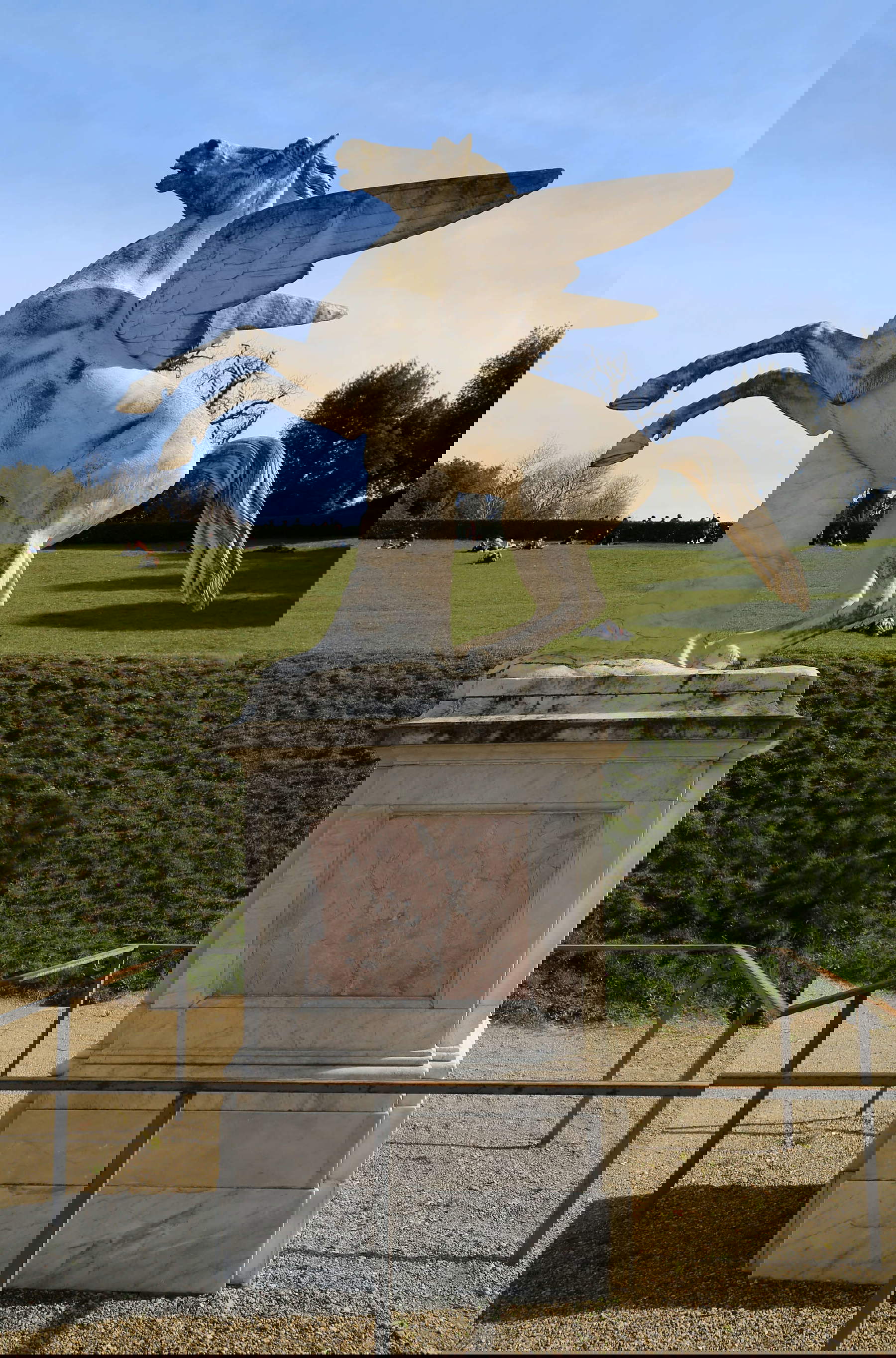 Aristodemo Costoli, Pegasus (1851; Marmor; Florenz, Boboli-Gärten)