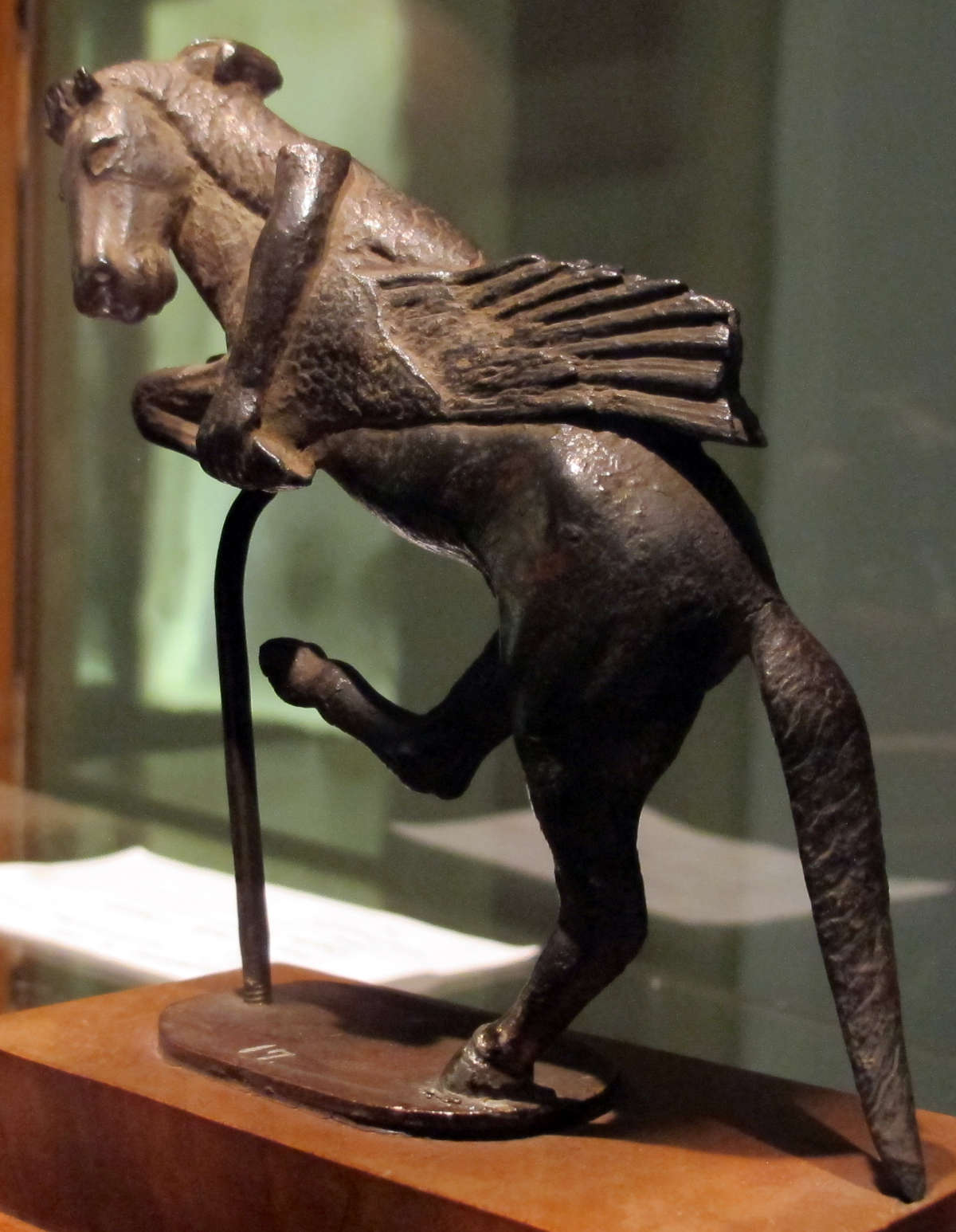 Etruskischer Ambitus, Pegasus (Bronze; Florenz, Museo Archeologico Nazionale)