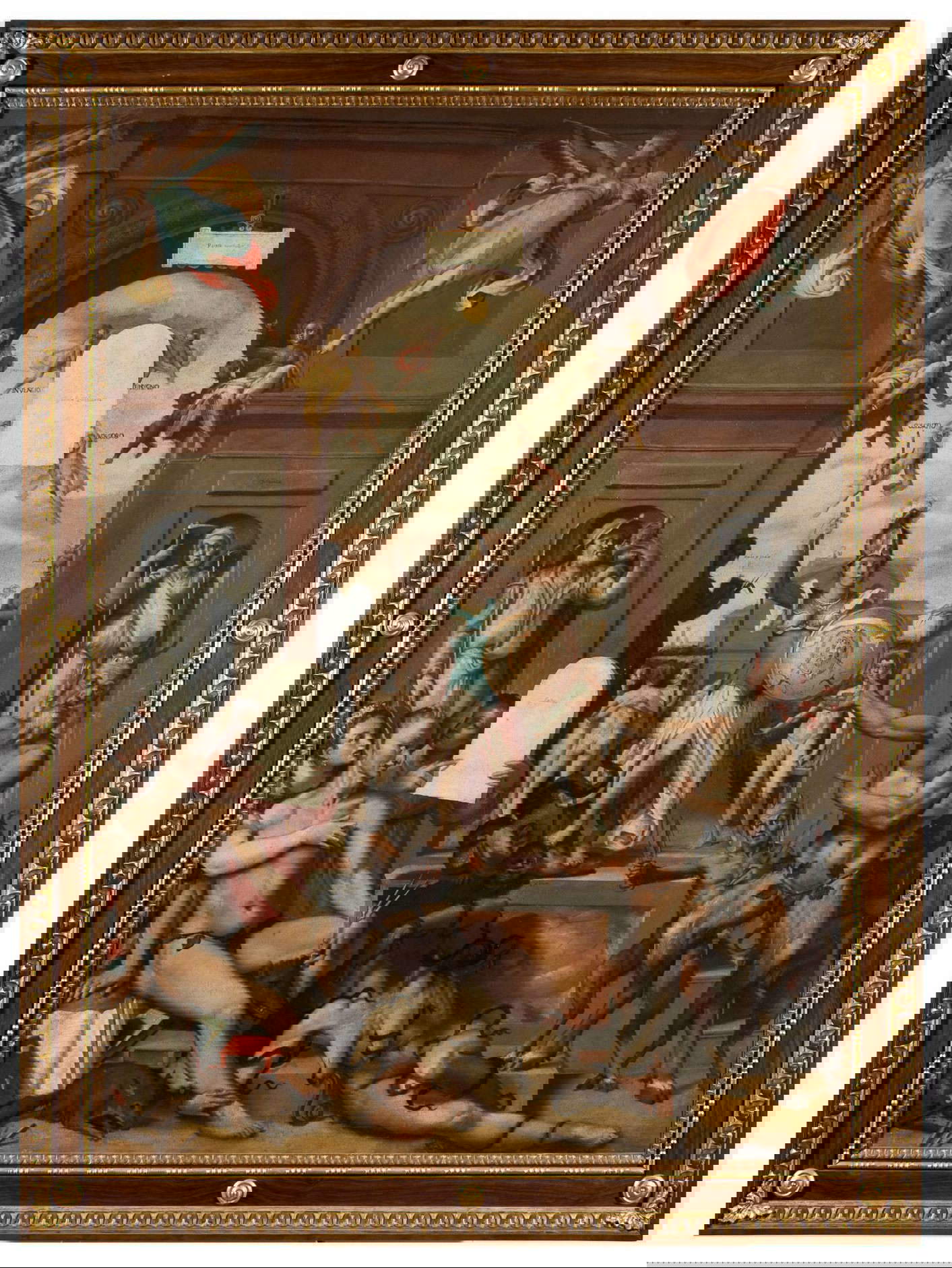 Federico Zuccari, Porta Virtutis (1581; Öl auf Leinwand, 159 x 112 cm; Urbino, Galleria Nazionale delle Marche)