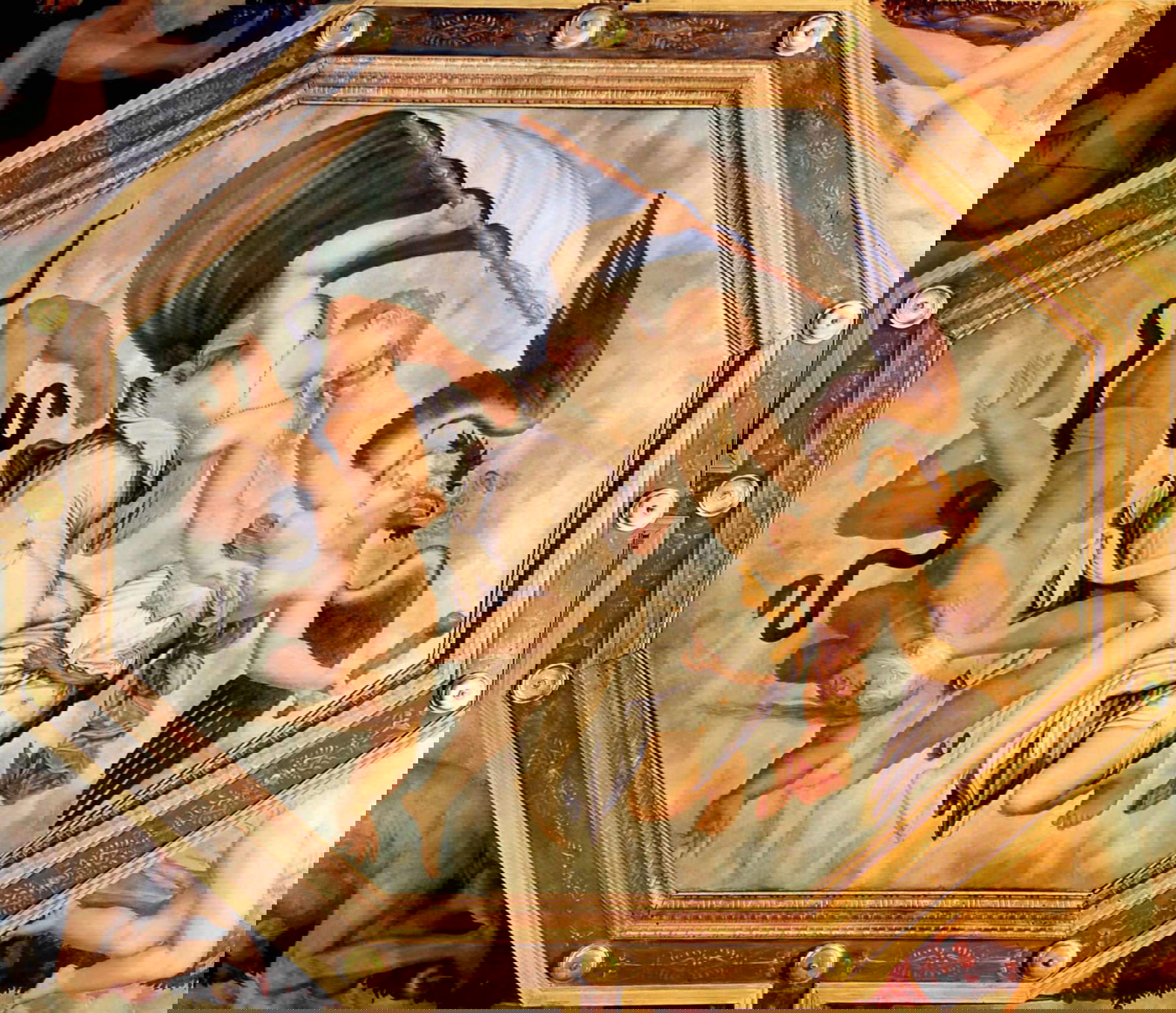 Giorgio Vasari, Triumph der Tugend im Kampf mit Glück und Neid (Museo Casa Vasari Arezzo, Saal des Triumphs der Tugend)