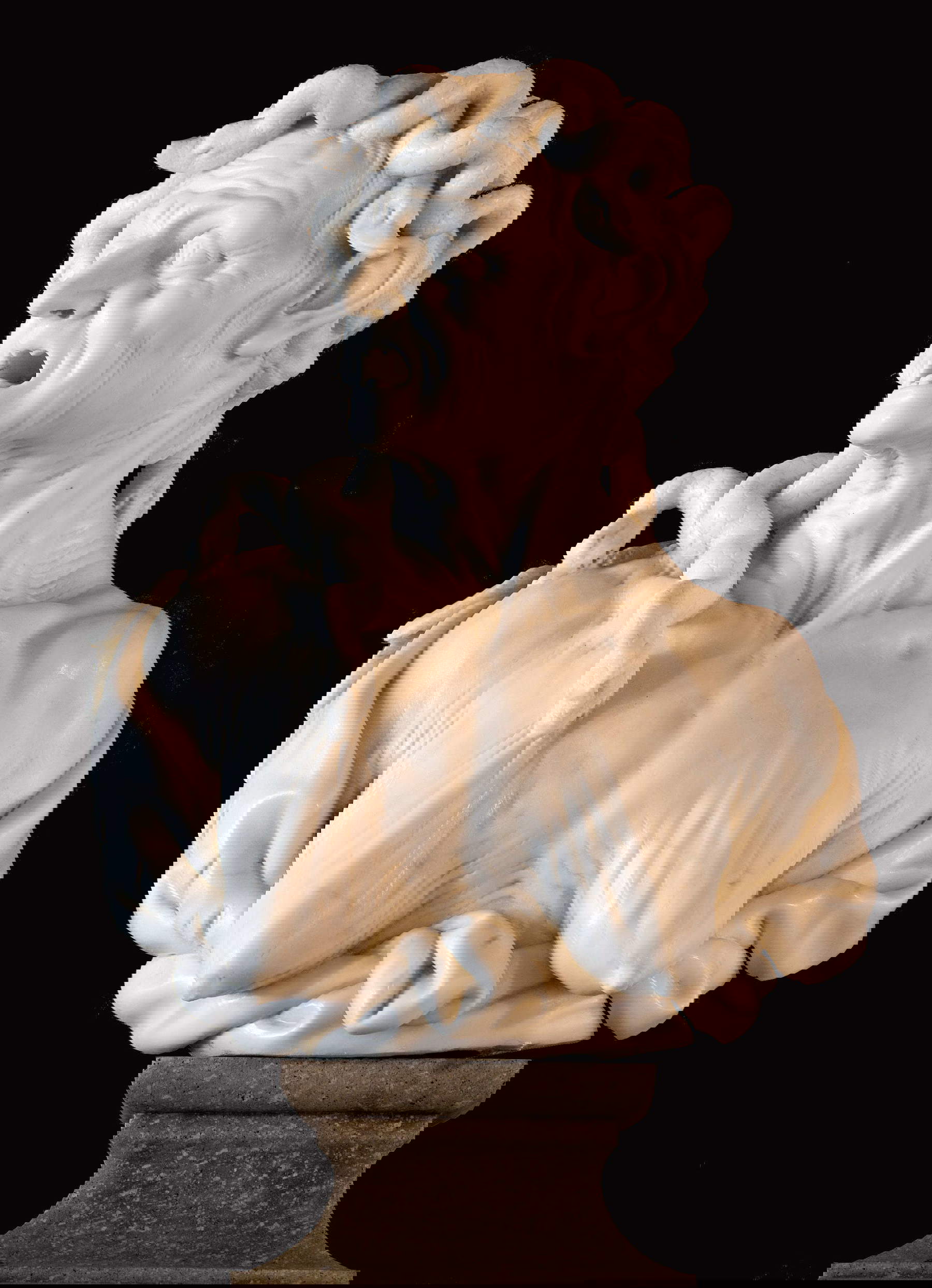 Giusto Le Court, Der Neid (1660-1670; Marmor; Venedig, Ca' Rezzonico - Museo del Settecento Veneziano)