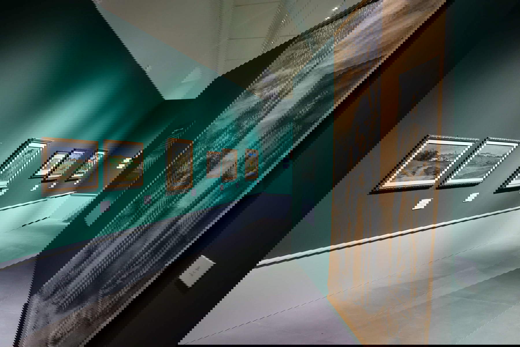 Allestimenti della mostra Provincia Novecento. Arte a Empoli 1925&ndash;1960