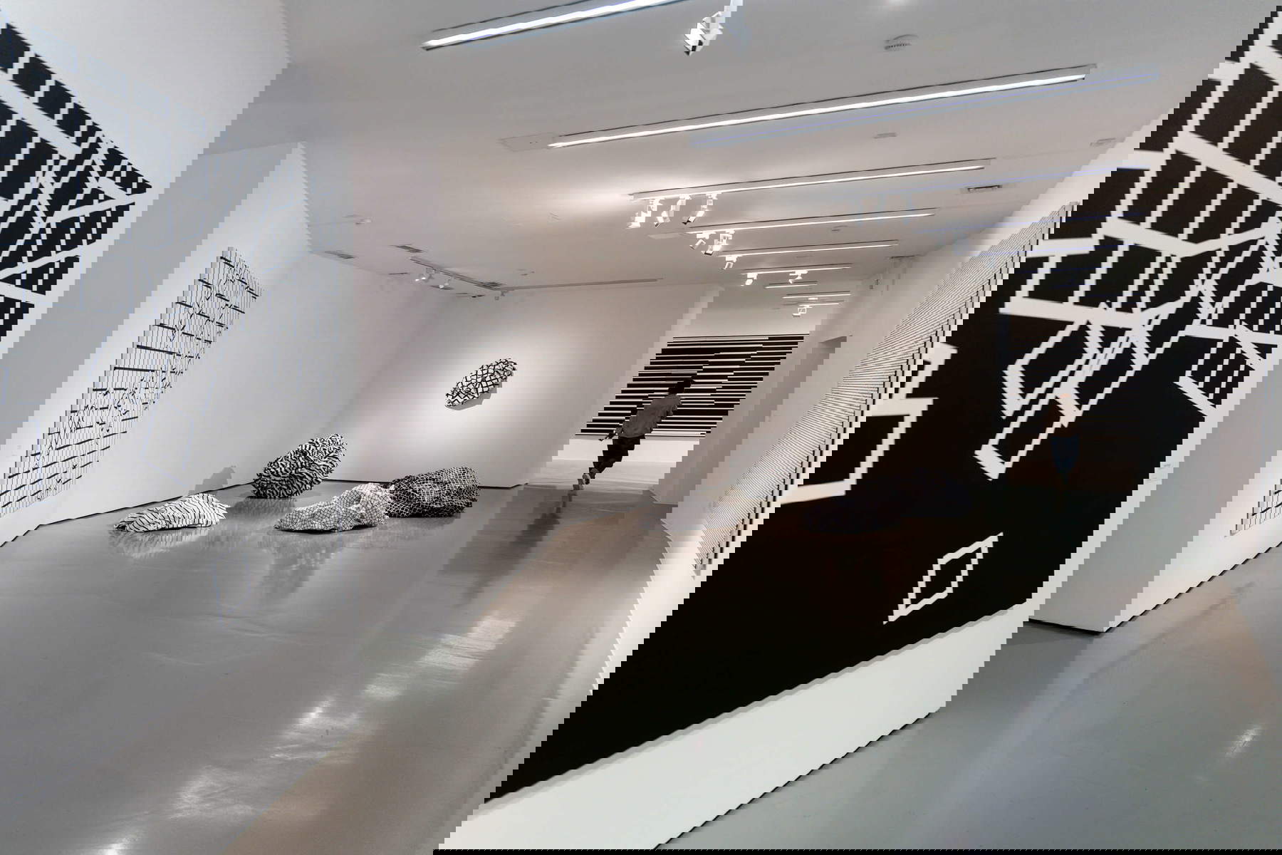 Images from the exhibition Caos Calmo (curated by Gabriele Lorenzoni, Galleria Civica, Trento). Photo: Edoardo Meneghini, courtesy of Museo Mart - Rovereto