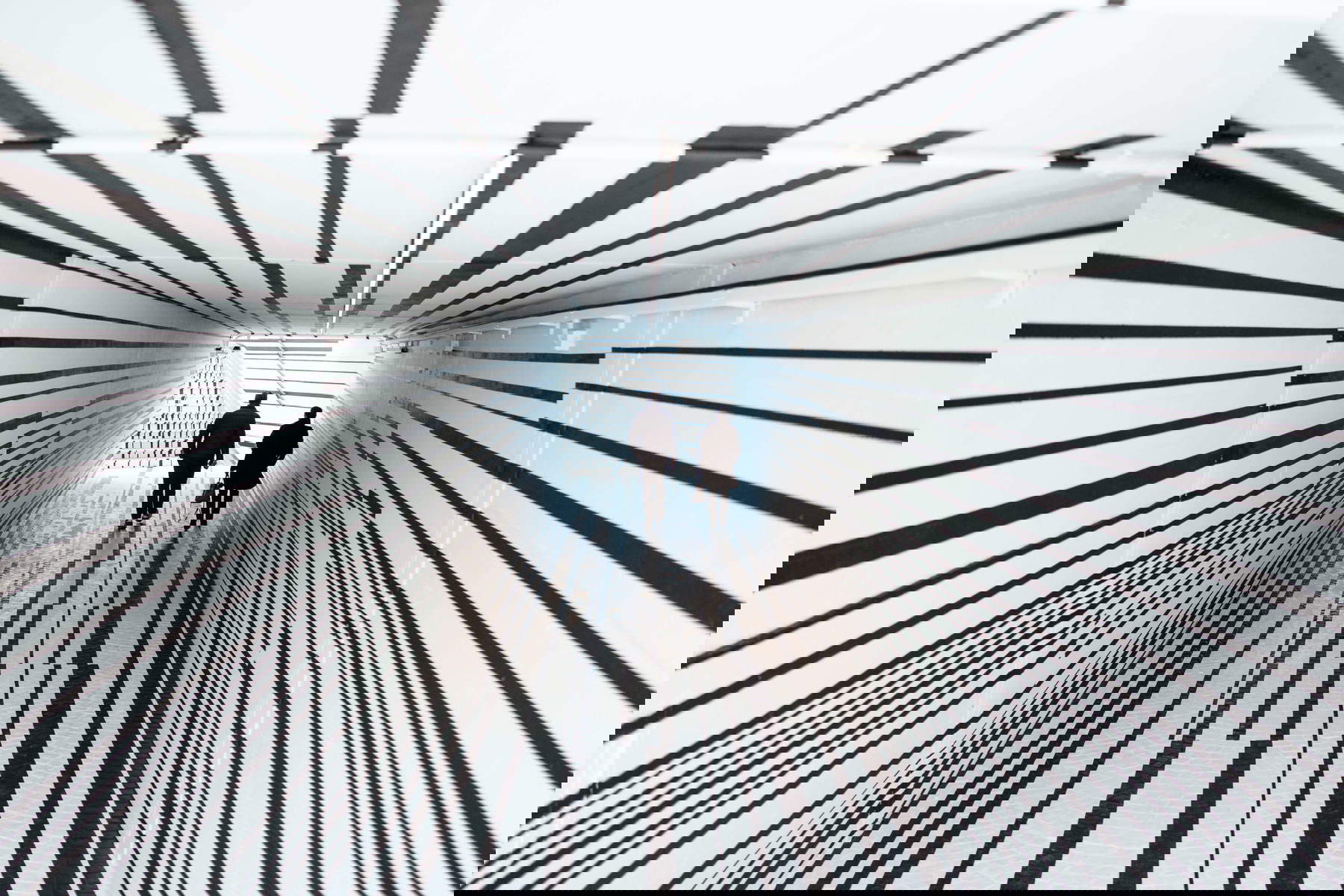 Esther Stocker, Linear Underpass. Photo: Emma Bonvecchio, courtesy of the City of Trento.