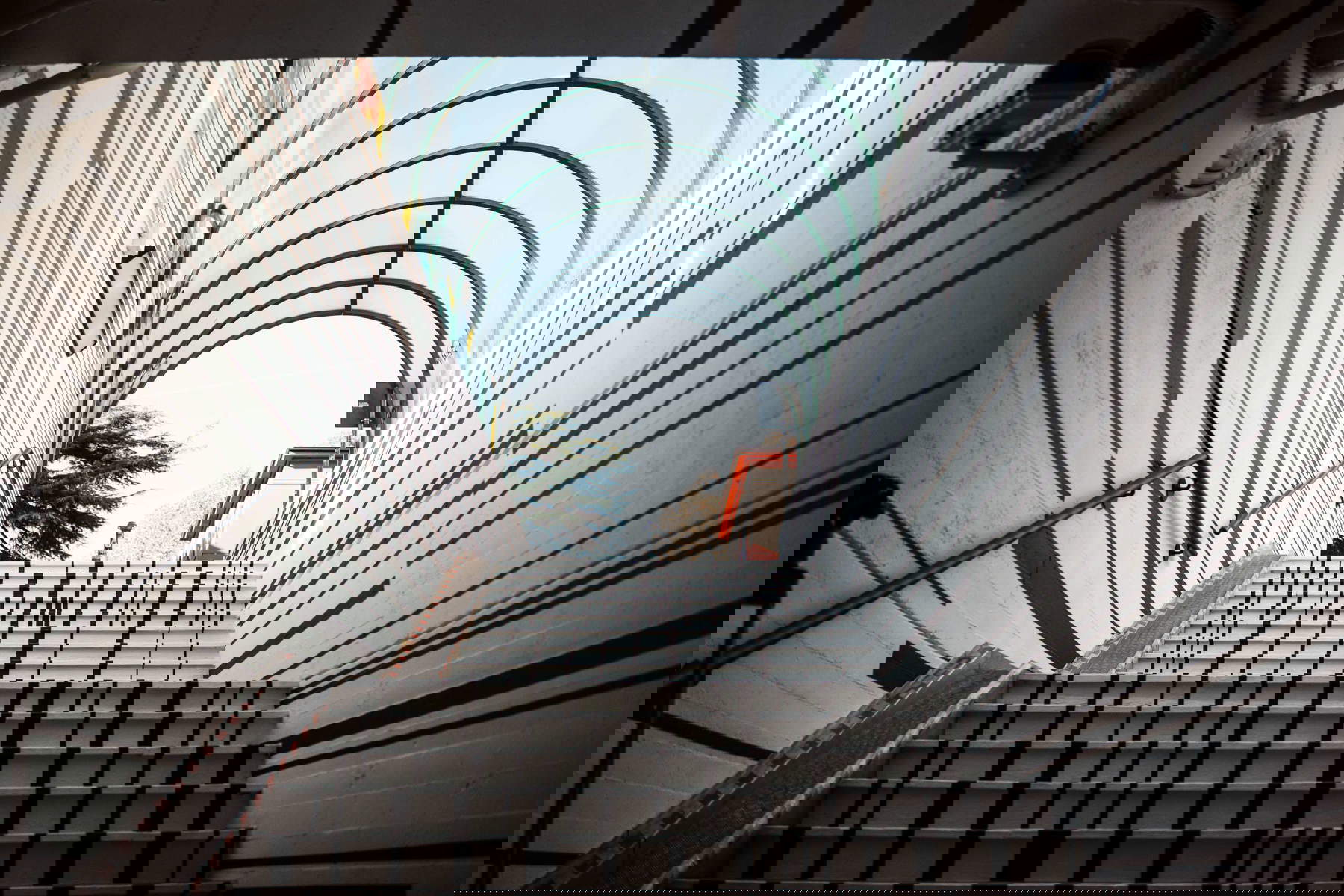 Esther Stocker, Linear Underpass. Photo: Emma Bonvecchio, courtesy of the City of Trento.