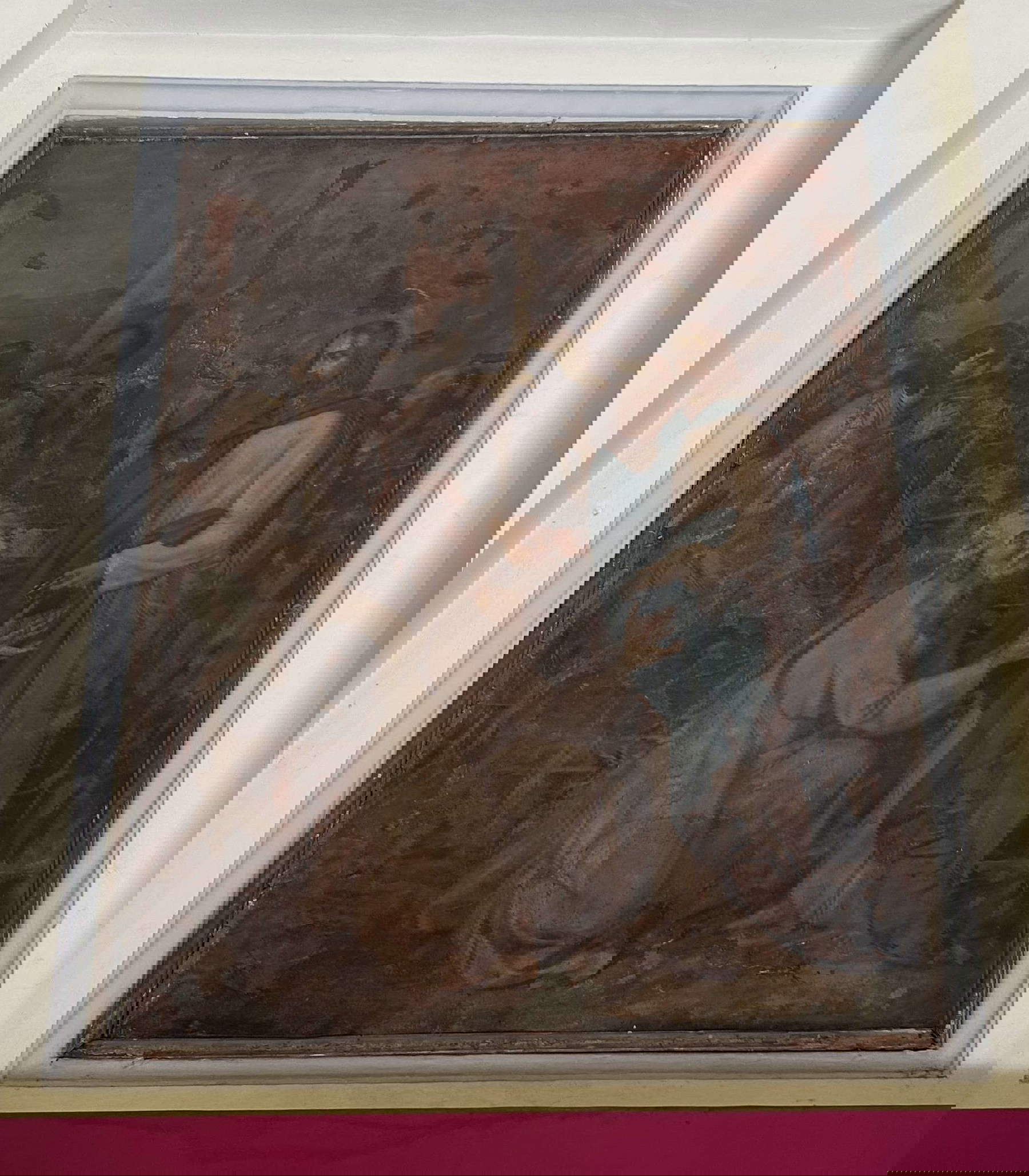 Giuseppe Baldini, Le Sauveur remettant les clés à saint Pierre (huile sur toile ; Livourne, San Giuseppe)