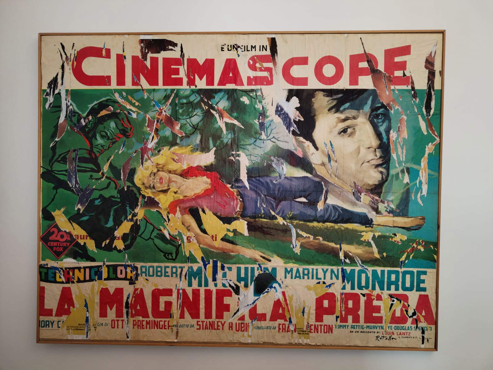 Mimmo Rotella Haus der Erinnerung. Foto: Anna De Fazio