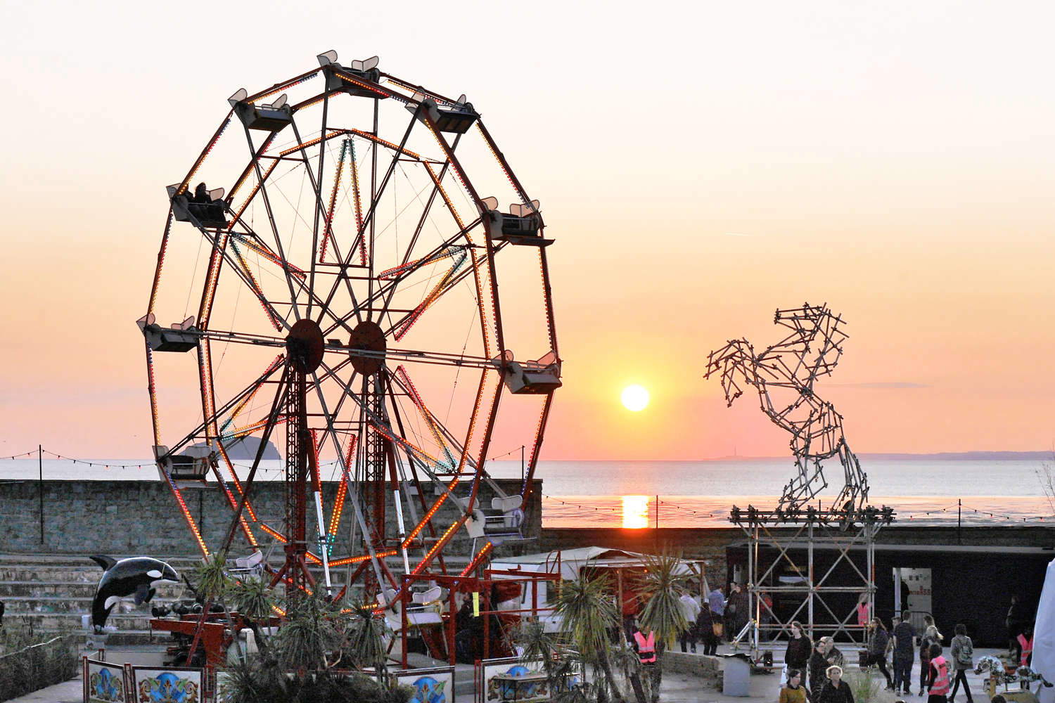 Banksy, Dismaland (2015). Photo: Abigal Owen Curator