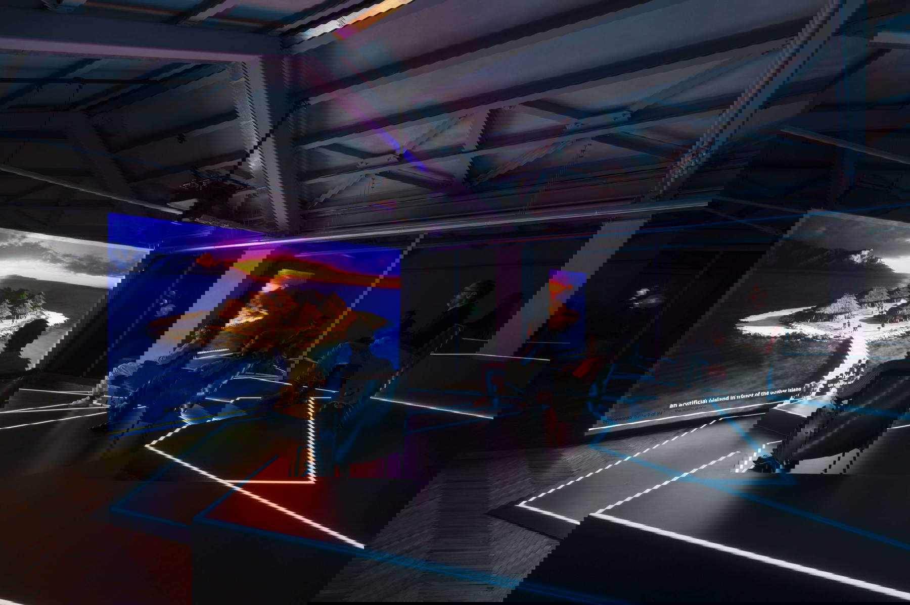 Instalación para la exposición 