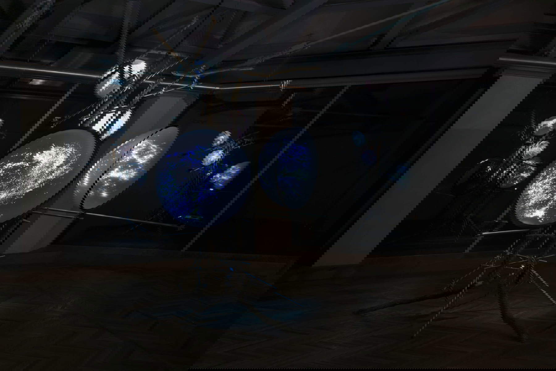 Instalación para la exposición 