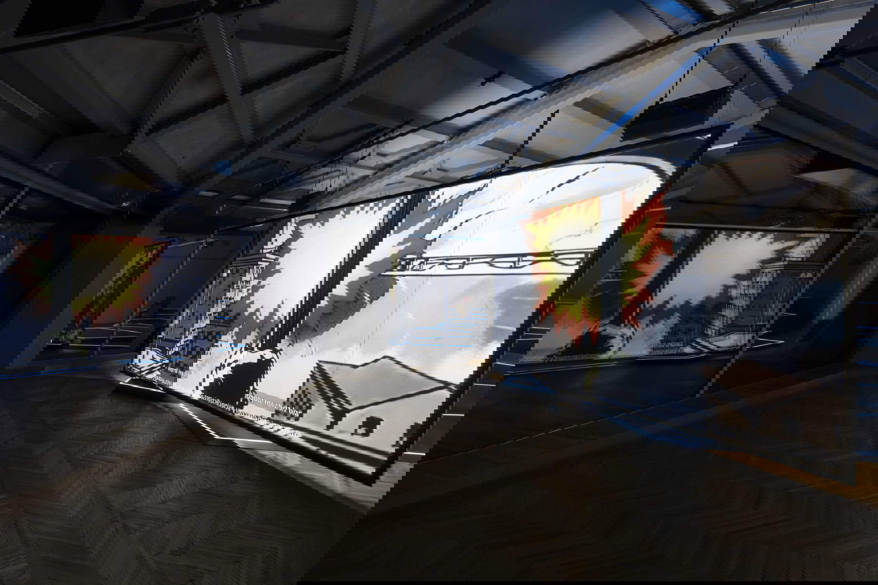 Instalación para la exposición 