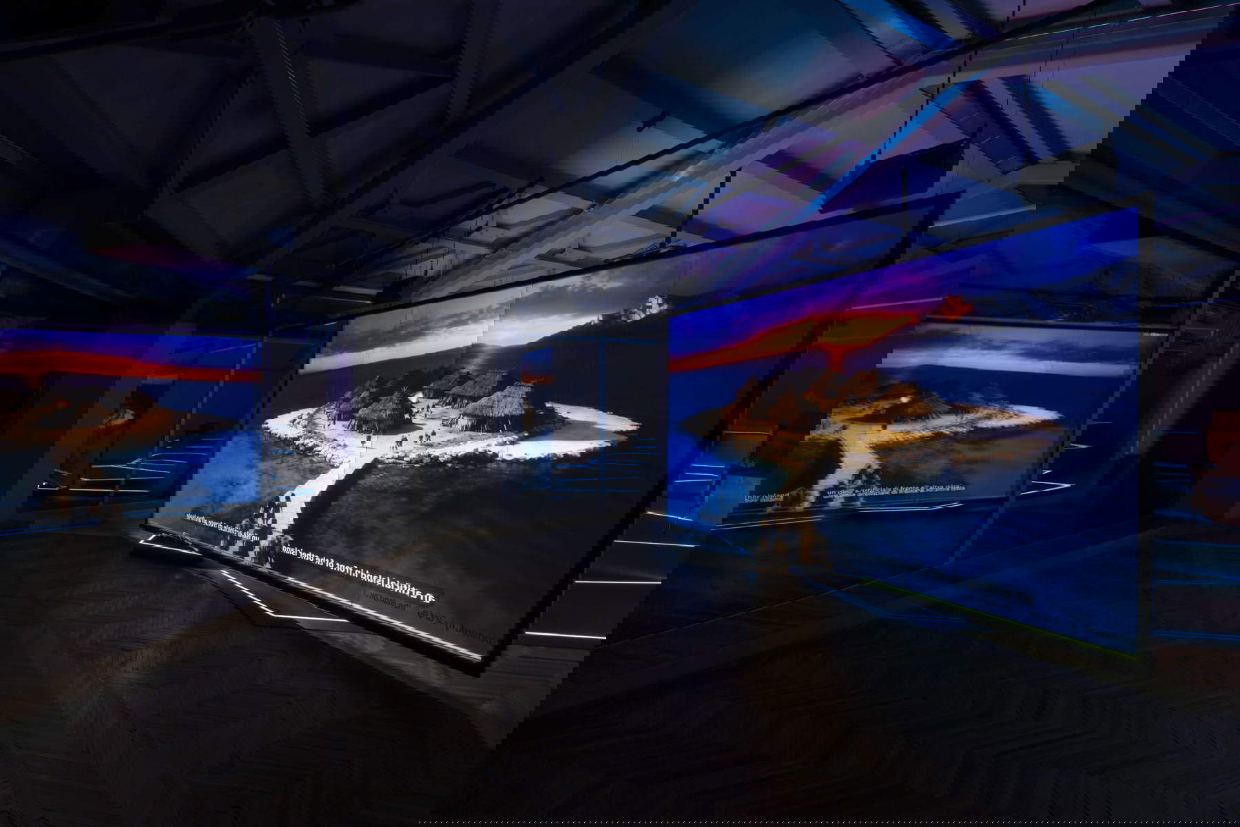 Instalación para la exposición 