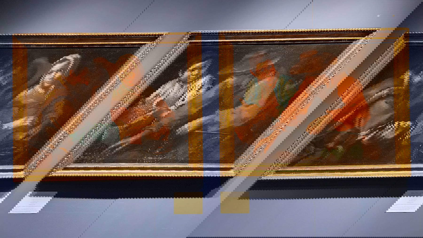 Eberhart Keilhau alias Monsieur Bernard, Alegoría del otoño y Alegoría del invierno (óleo sobre lienzo, 75 x 99 cm).Precio: 45.000 euros la pareja.