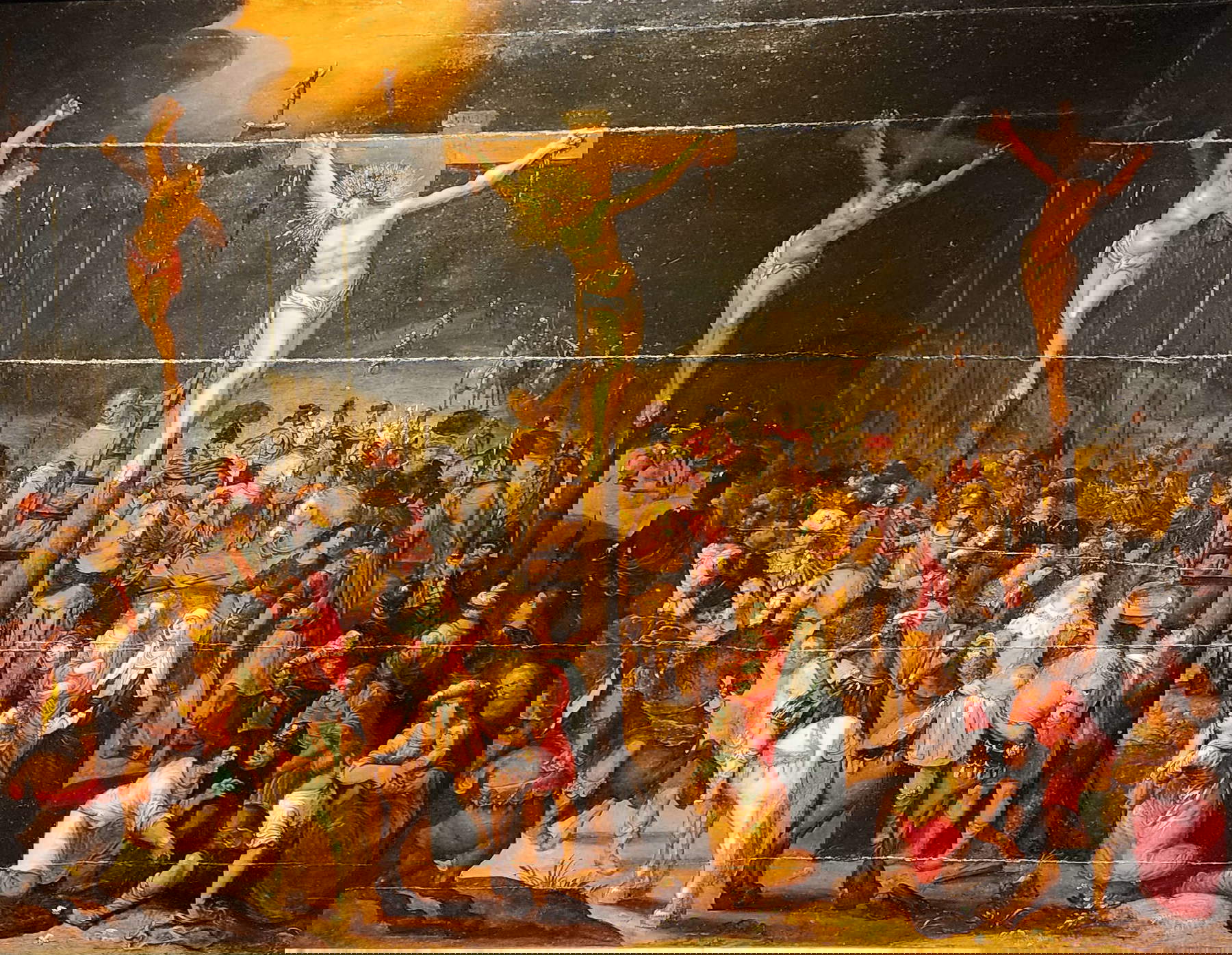 Louis de Caullery, Crucifixión (óleo sobre tabla). Precio: 20.000 euros