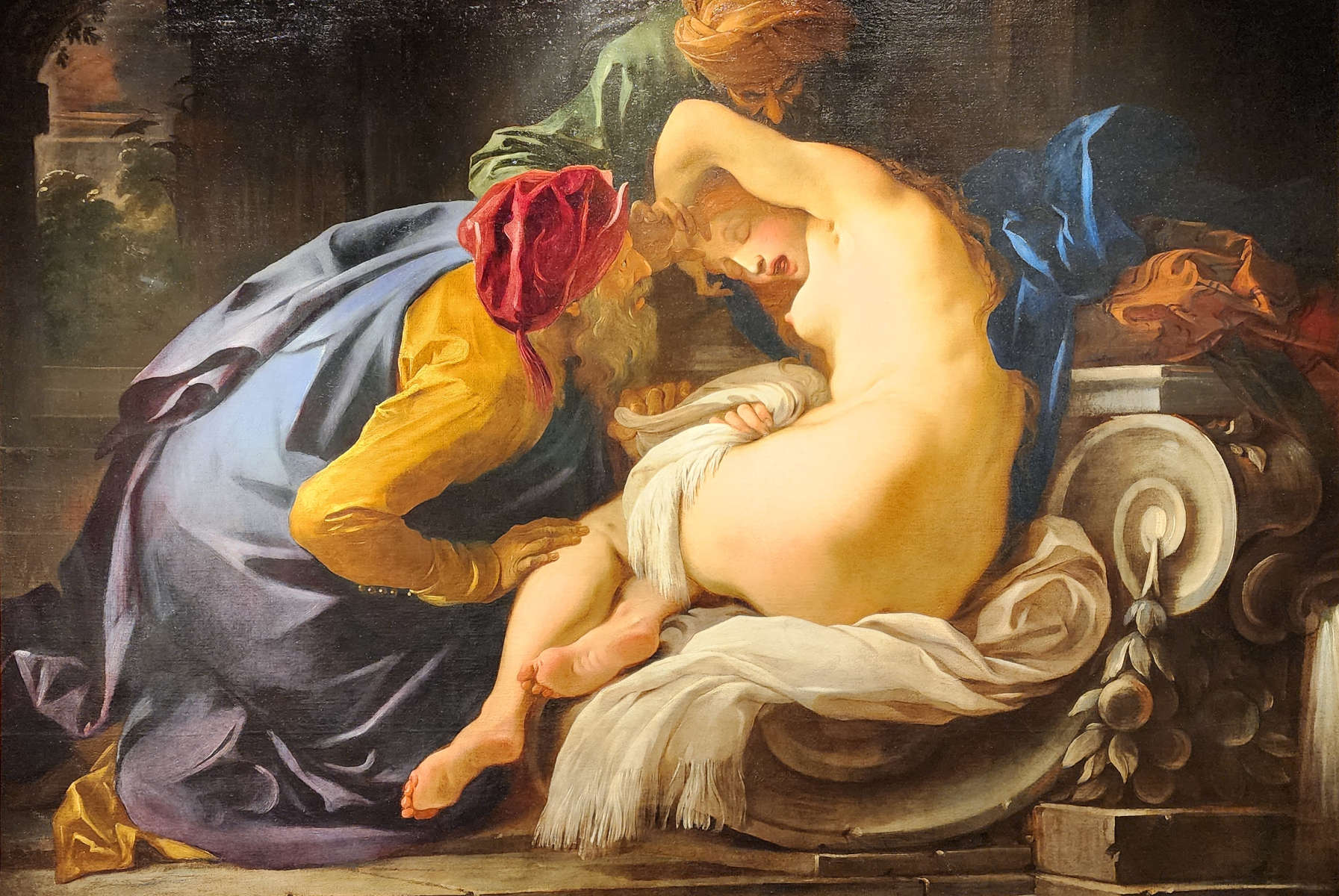 Louis Dorigny, Susana y los viejos (óleo sobre lienzo, 150 x 210 cm). Precio: 200.000 euros
