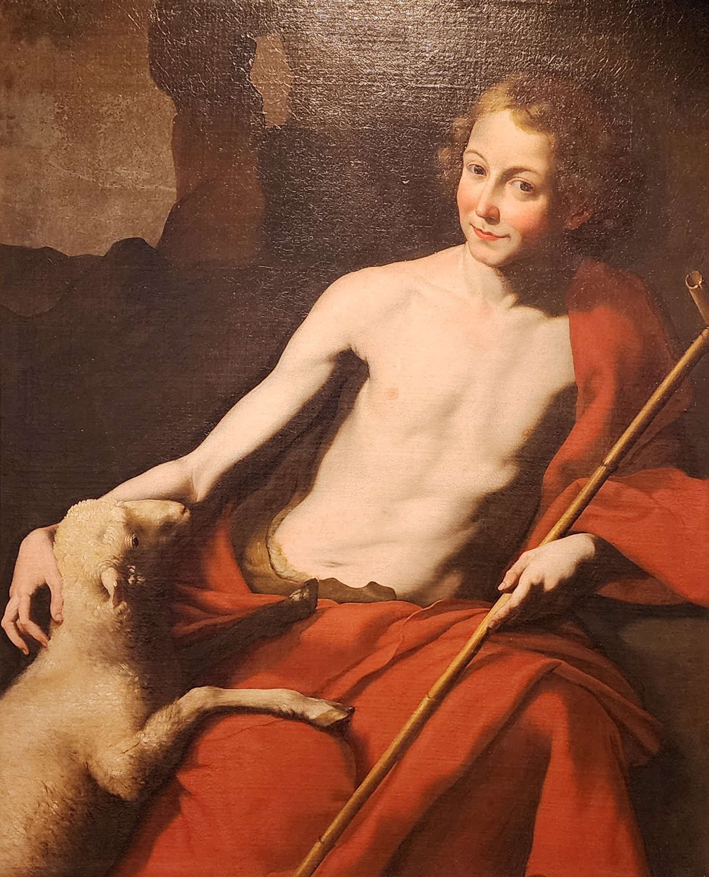 Francesco De Rosa, llamado Pacecco De Rosa, San Giovannino (óleo sobre lienzo, 112,5 x 92 cm). Precio: 140.000 euros