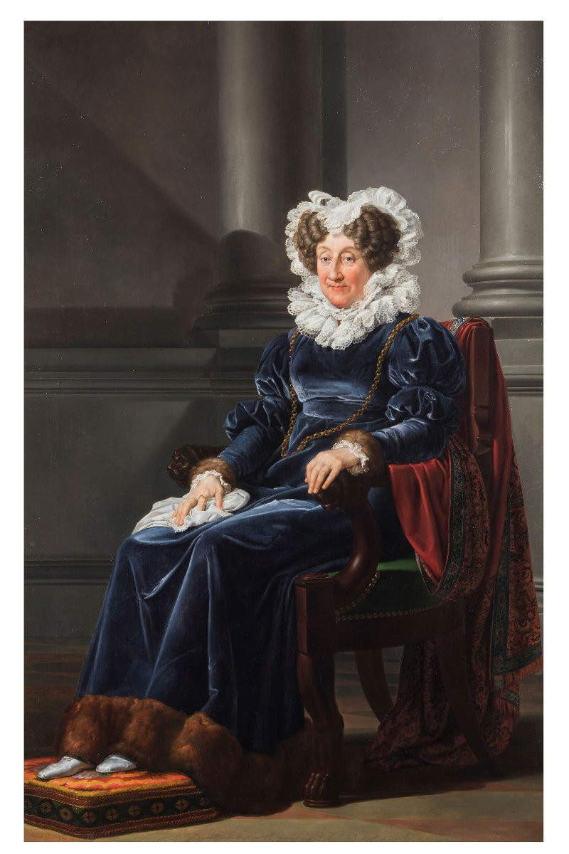 Pelagio Palagi, Retrato de la duquesa Rosina Serbelloni (óleo sobre lienzo, 184 x 121 cm). Precio: 90.000 euros