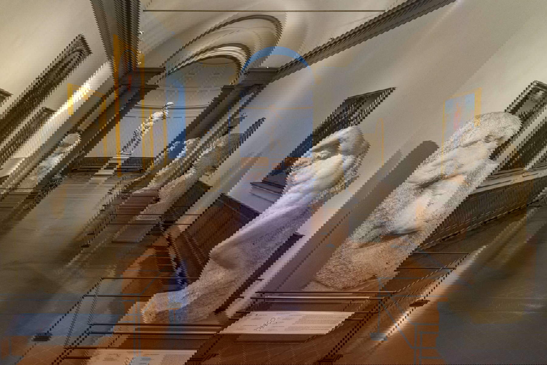 Galería de la Academia de Florencia, Galería de la Cárcel &copy; Guido Cozzi. Fotografía cortesía de la Galleria dell'Accademia di Firenze y Musei del Bargello