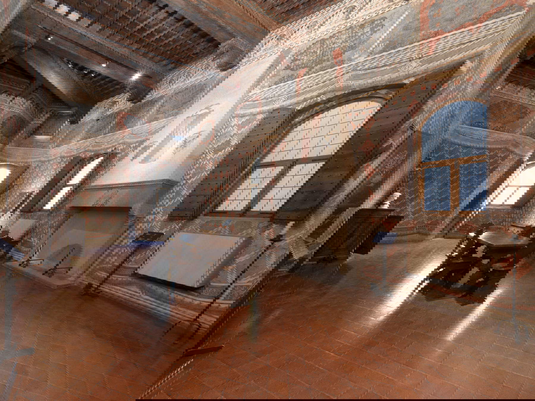 Museo del Palazzo Davanzati, Sala del Loro. Fotografía cortesía de la Galería de la Academia de Florencia y los Museos del Bargello.