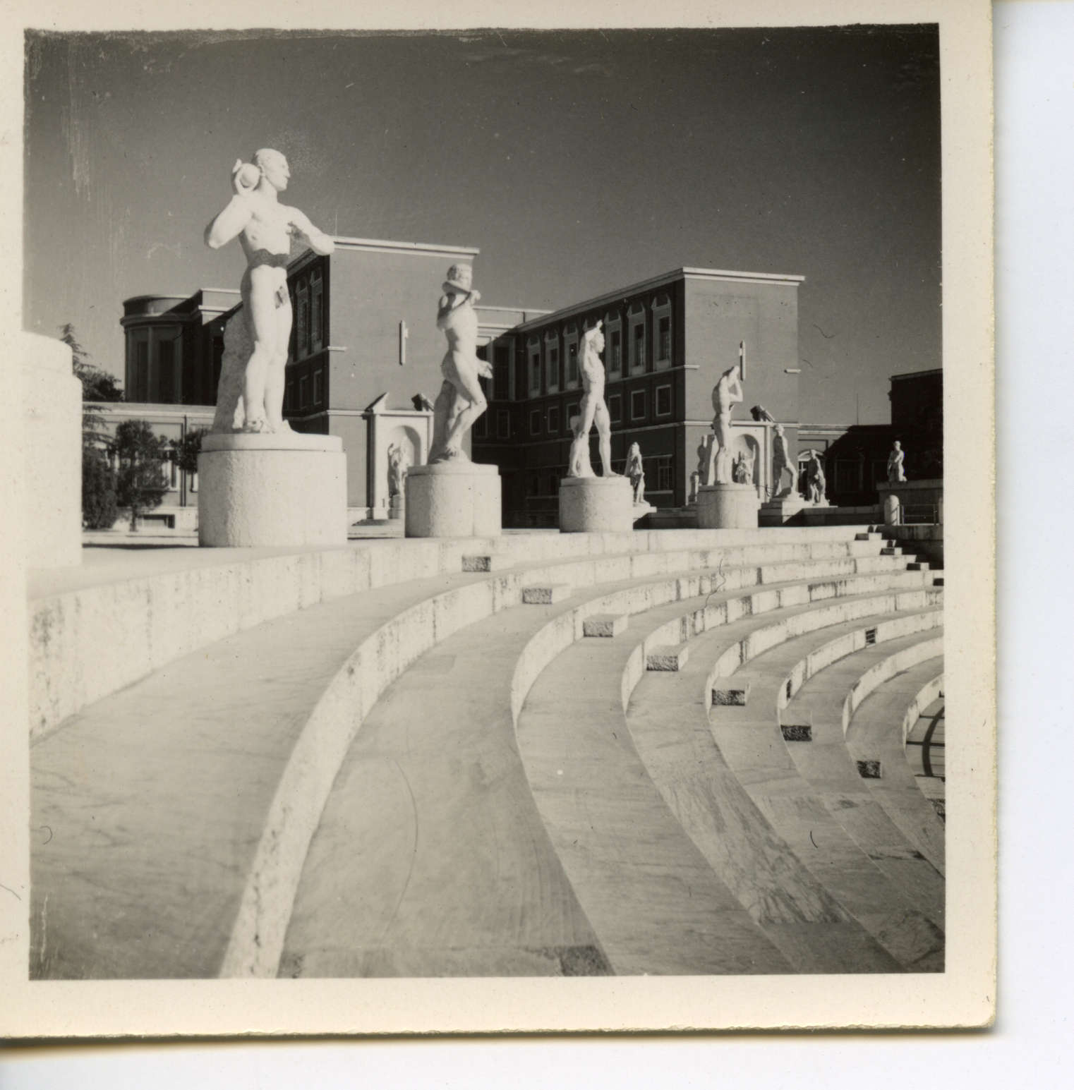 Horst P. Horst, Mussolini's Forum, Rome, Italy