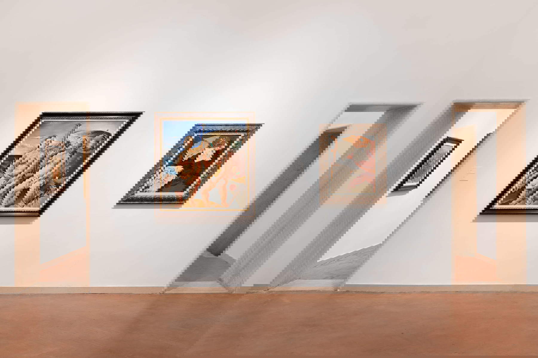 Schémas d'exposition Fausto Pirandello. La magie du quotidien. Photo : Andrea Veneri