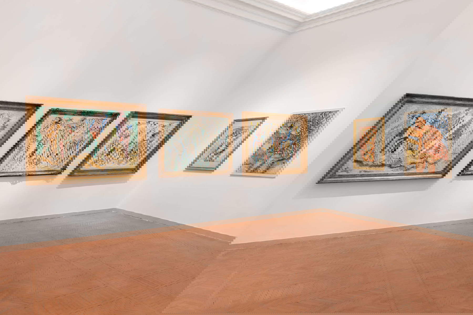 Schémas d'exposition Fausto Pirandello. La magie du quotidien. Photo : Andrea Veneri