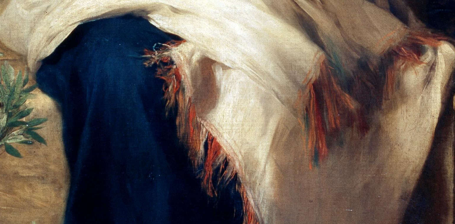 Nicol&ograve; Barabino, Quasi oliva speciosa in campis, detalle