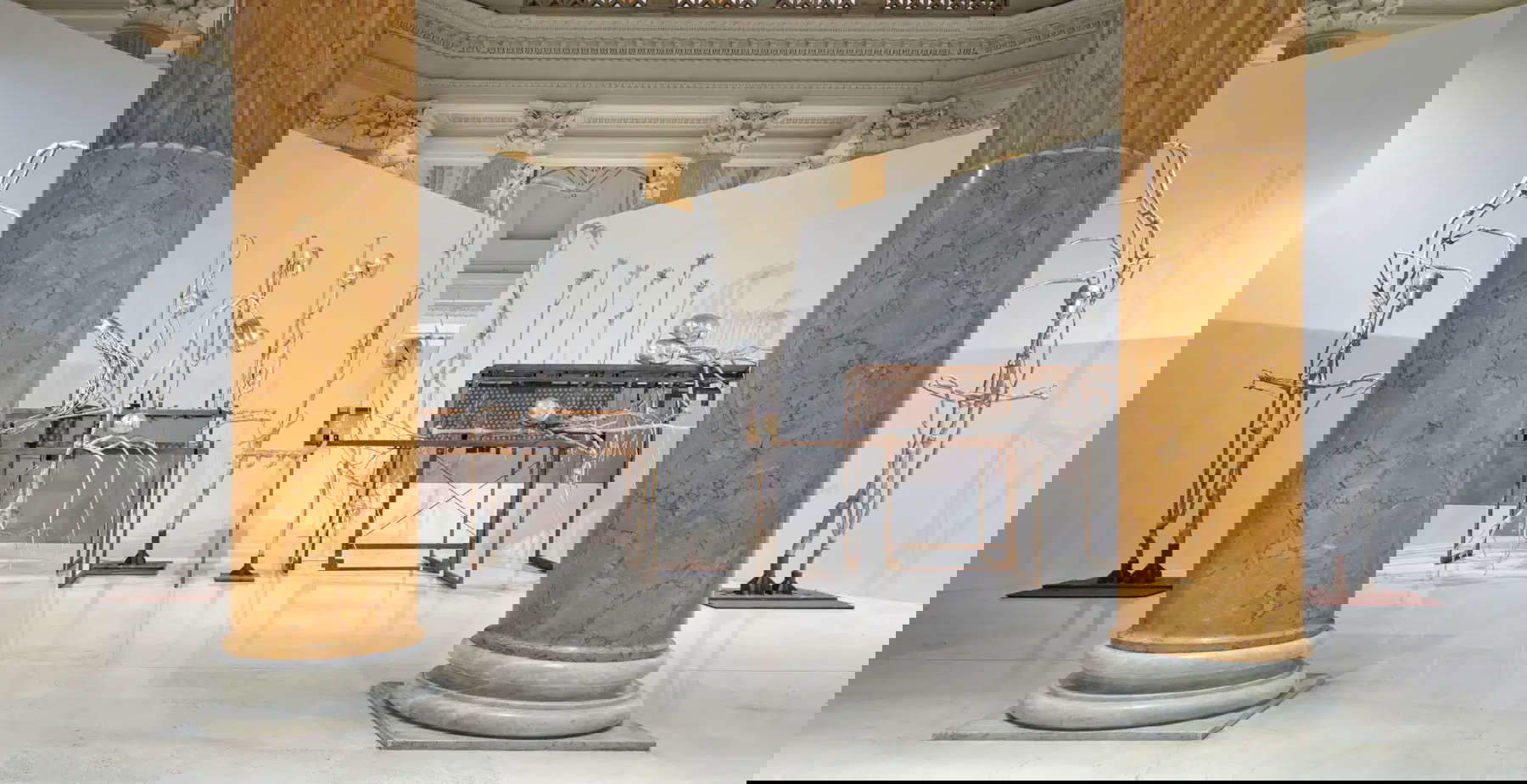 Giulia Cenci en la Quadriennale de Roma. Foto: Agostino Osio / Alto Piano