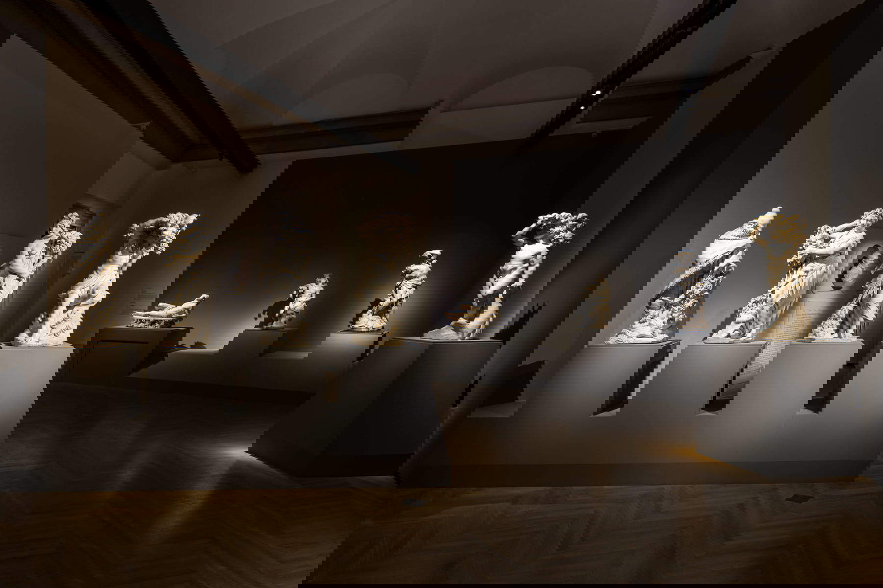 Bernini und die Barberini-Ausstellung im Aufbau. Foto: Alberto Novelli